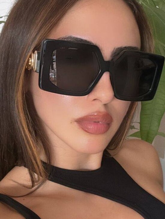 Versace VE4478U 549961 Square Sunglasses - Beige/Brown Gradient main image 8